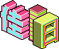 Neonschrift quer