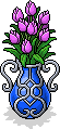 Fuchsiafarbene Tulpen