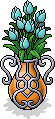 Himmelblaue Tulpen