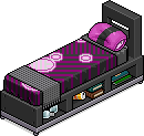 Cubiebett (lila)