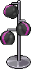 Cubie Stehlampe (lila)