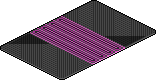 Cubie Teppich (lila)