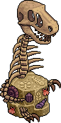 T-Rex Skelet Troon
