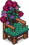 Wilde Bloemen Troon