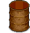 Grungy Feuertonne