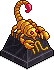 Sternzeichenstatue Skorpion