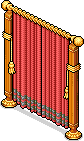 Antiker Vorhang