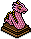 Miniatuur Roze Vuurdraak