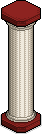Antike Terrakottasäule