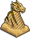 Sand Drachenlampe