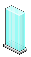 Glastür
